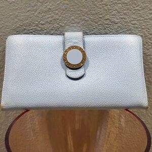 Elegant Blue Women's Wallet BVLGARI